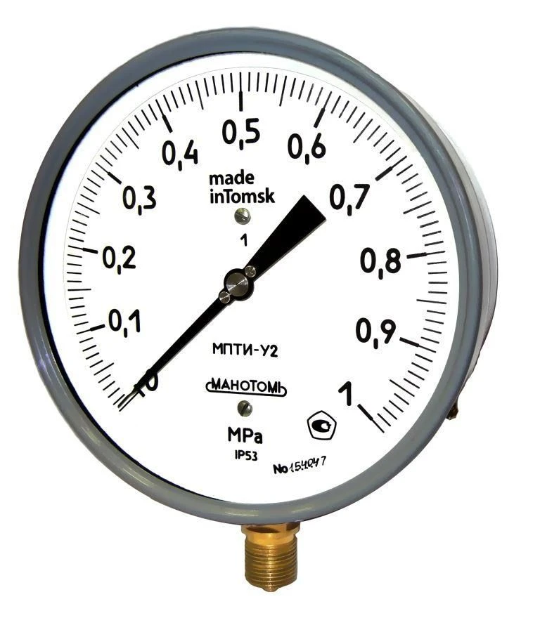 Pressure gauges, vacuum gauges and manovacuum gauges for precise measurements MPTI, VPTI and MVPTI