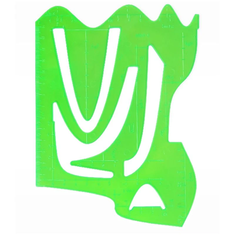 Stencil of graphs of functions STAMM, plastic