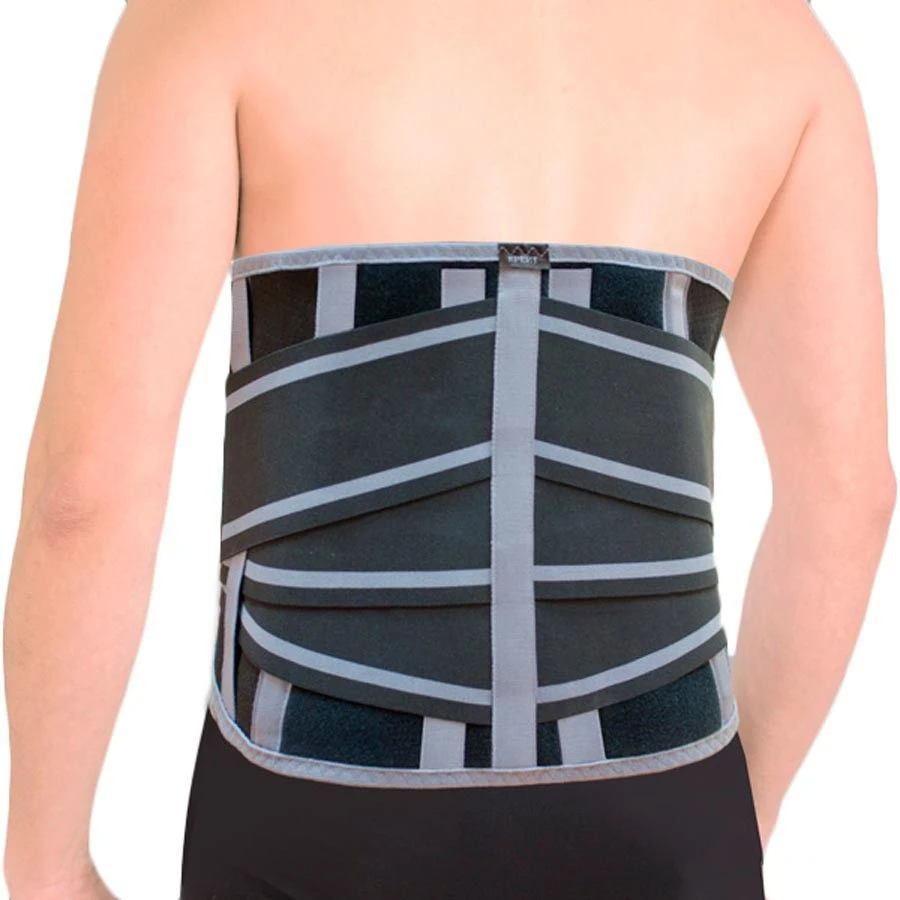 Semi-rigid fixation corset