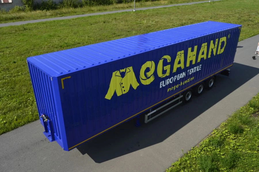 Three-axle commercial semitrailer, modification BSA-453