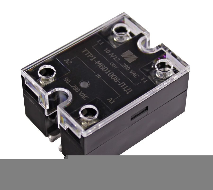 Solid-state relays of alternating current one and two-channel in innovative design 1 (Relay TTR1-MV12512-L1V YaShGK.431162.225TU