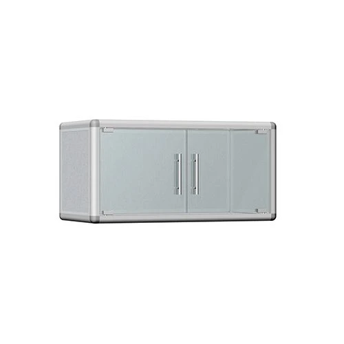 Hinged cupboard with two glass doors model LSHS-3
