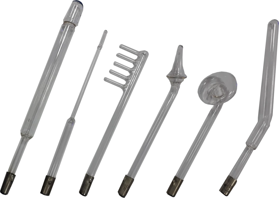 Vaginal gas-discharge electrode for Iskra1, Iskra4 medical apparatuses
