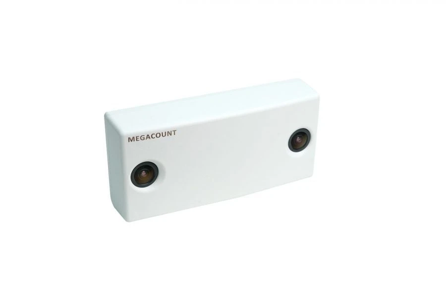 Visitor counter 3D stereo