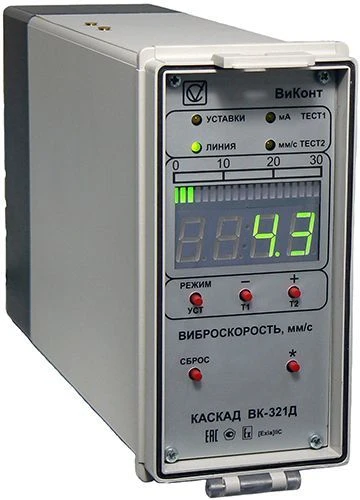 Instruments for vibration measurement and control "KASKAD-SYSTEM"