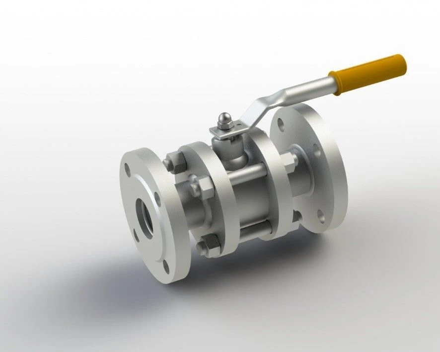 Shut-off ball valves with nominal diameter DN 10-1200 mm, nominal pressure PN 0.6-50.0 MPa, collapsible and all-welded. So