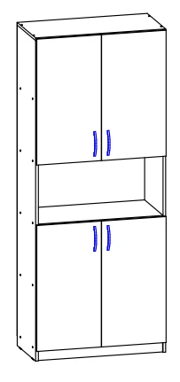 Cupboard for teaching aids (Trade mark Alliance-C)