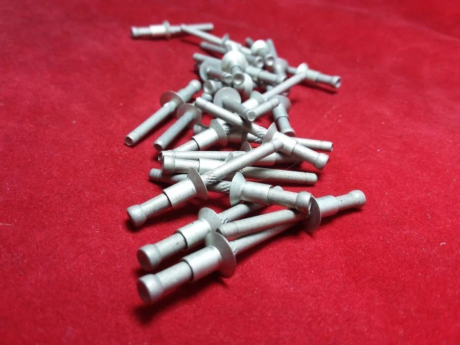 90° countersunk rivets with core OST 1 10640-72