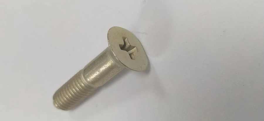 Bolts with reduced countersunk head 90° with tolerance field of rod diameter u8 and short threaded part 16??? steel OST 1 1193