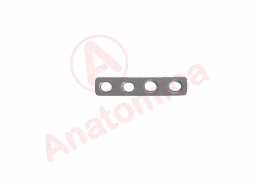 Straight plate with limited contact