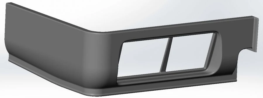 5299-401-5102051-10 SB Rear left front catwalk moulding