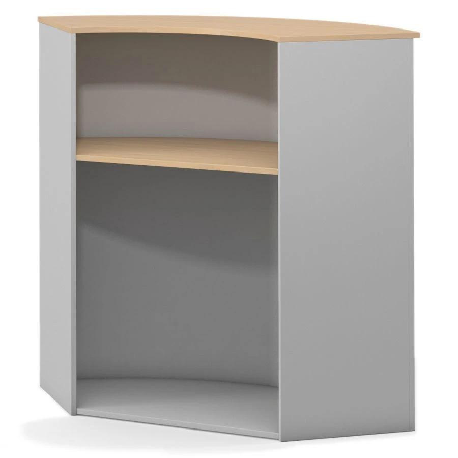 D24 Corner reception desk from the "Unica" office furniture set