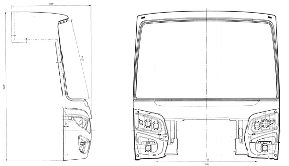 4238-50-5301300 Front panel complete