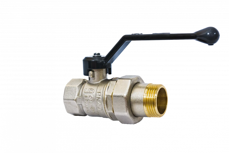 Brass ball valve LD Pride 47.25.V-GSh.R