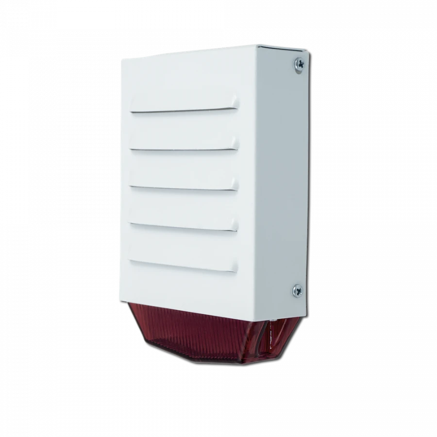 Combined fire alarm siren (light and sound) Grom-12-K, version 2