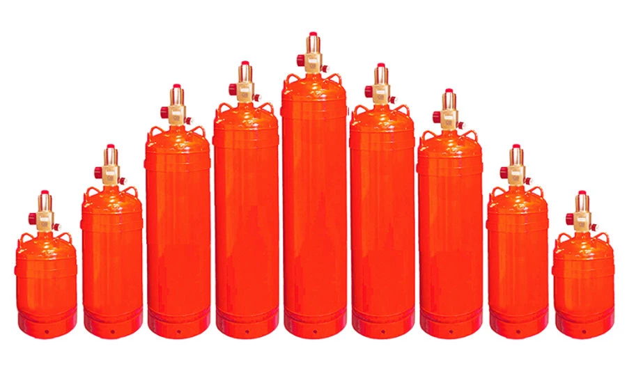 Gas fire extinguishing modules MPA-KD (50-XX-50)