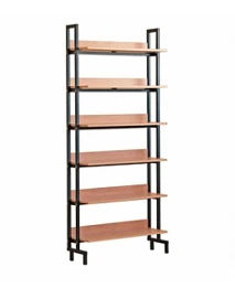 One-sided library shelving unit Art: AtSBO