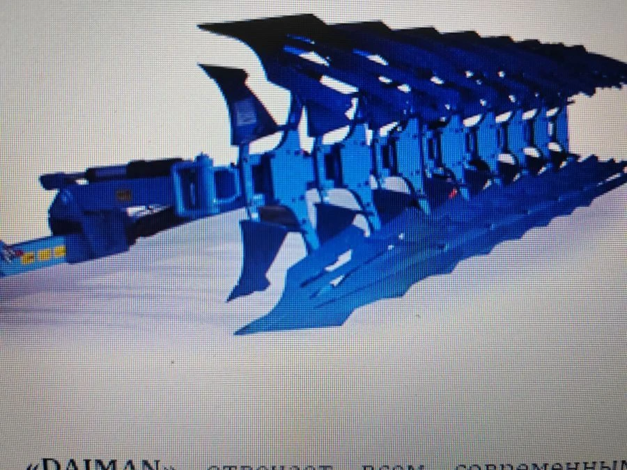 Semi-mounted reversible plough "DIAMAN-8+1"