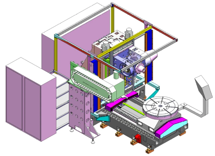 Machining centre model 900VH and its modification 900VHT