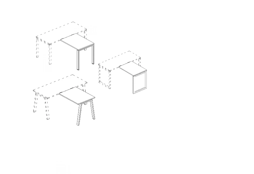 Table top of the briefing console. A4" series furniture set