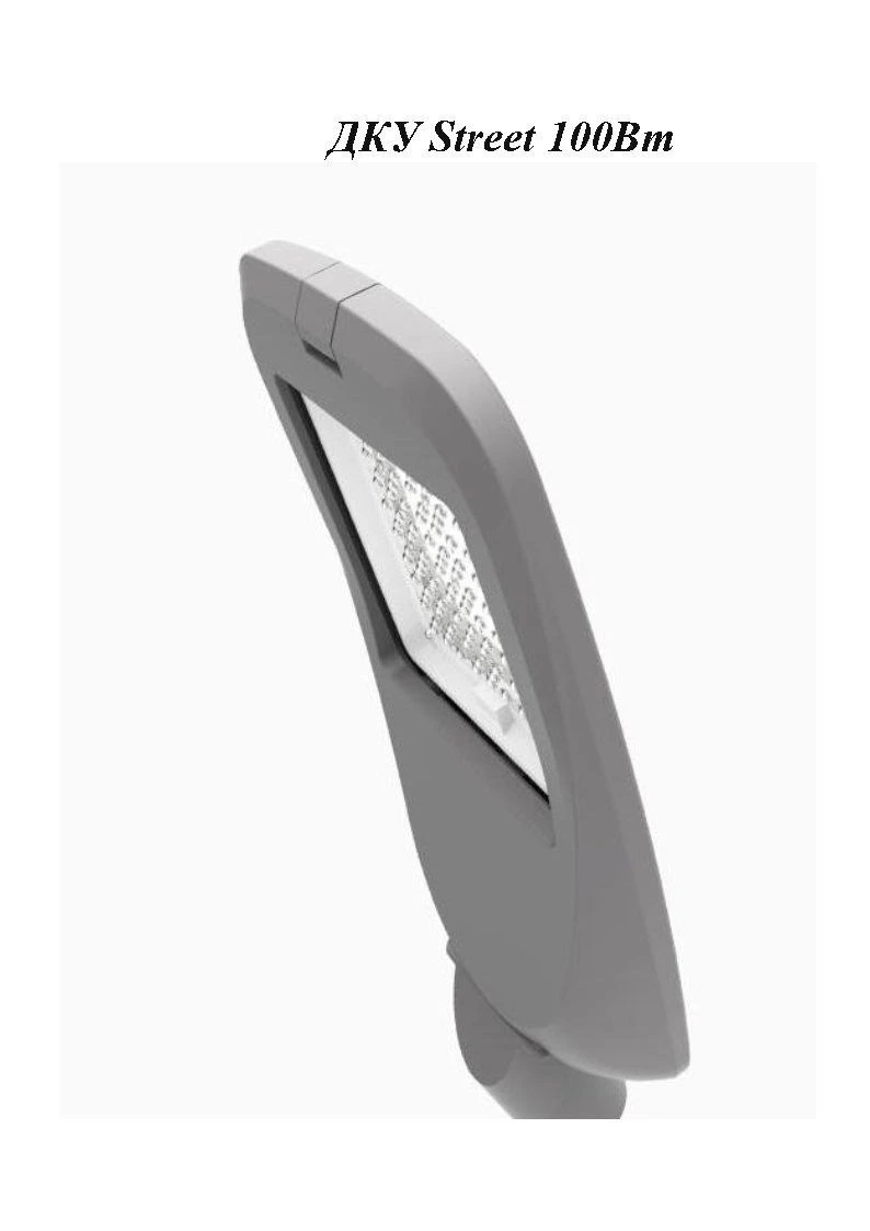 LED luminaire DCU Street 100W