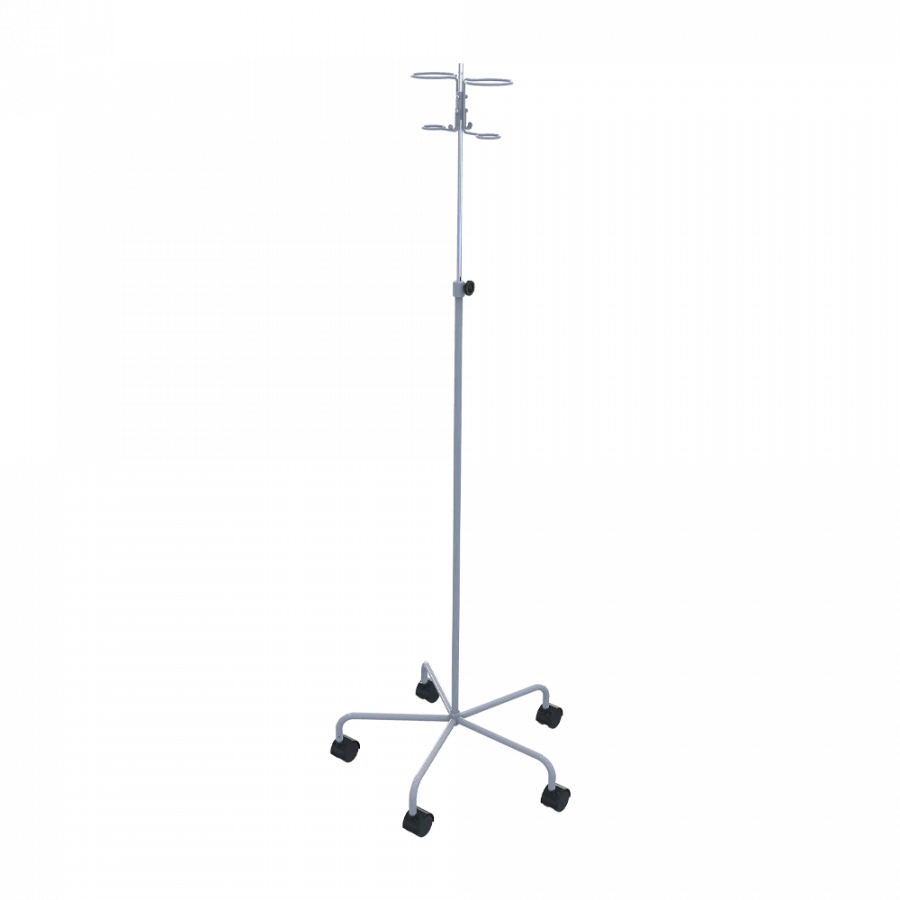????-05 Tripod for prolonged infusion on five legs telescopic, with wheels