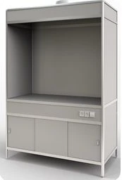 Fume cupboard PGL VSHM for muffle furnaces and heating equipment