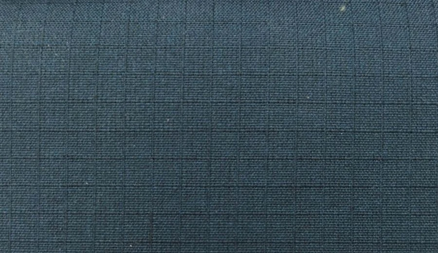 Fabric "Rip-stop" cotton-polyester smoothly dyed art. C 49 BU