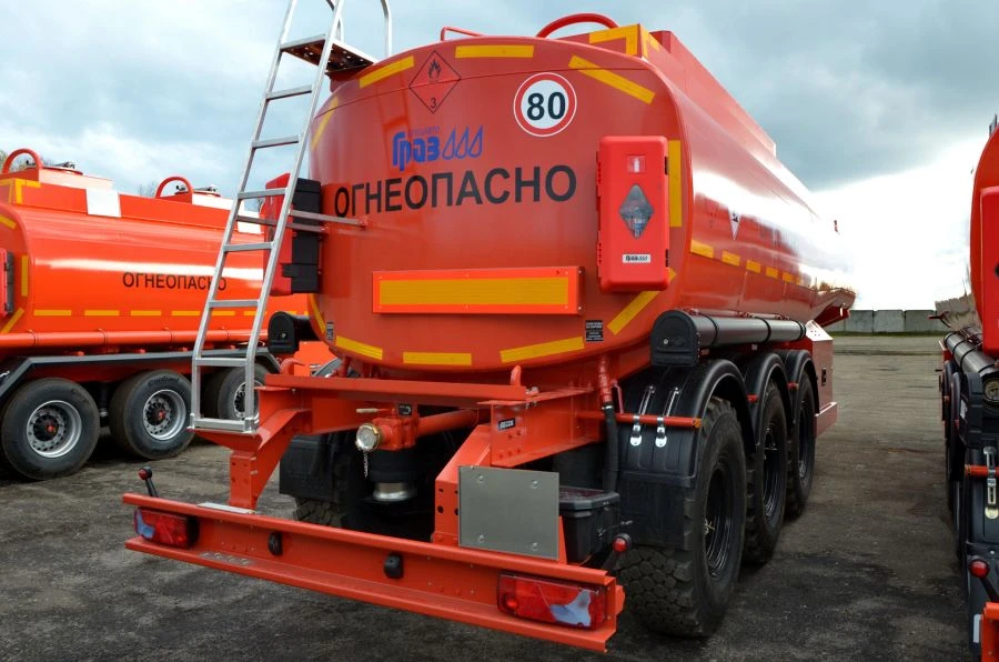 Semi-trailer-tanker, modification 9138A-0000010, type PPTS-3/6-3/12-23