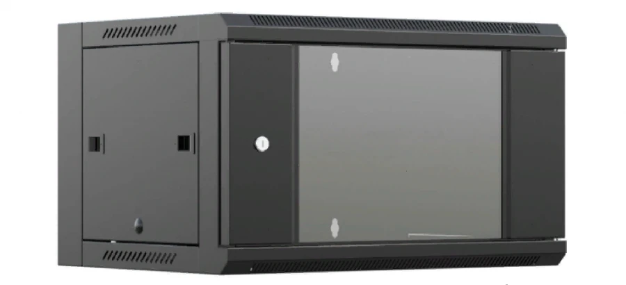 NTSS wall-mounted telecommunication cabinet NTSS-W12U6060GS "Premium" series (IP 20 wall-mounted cabinet)