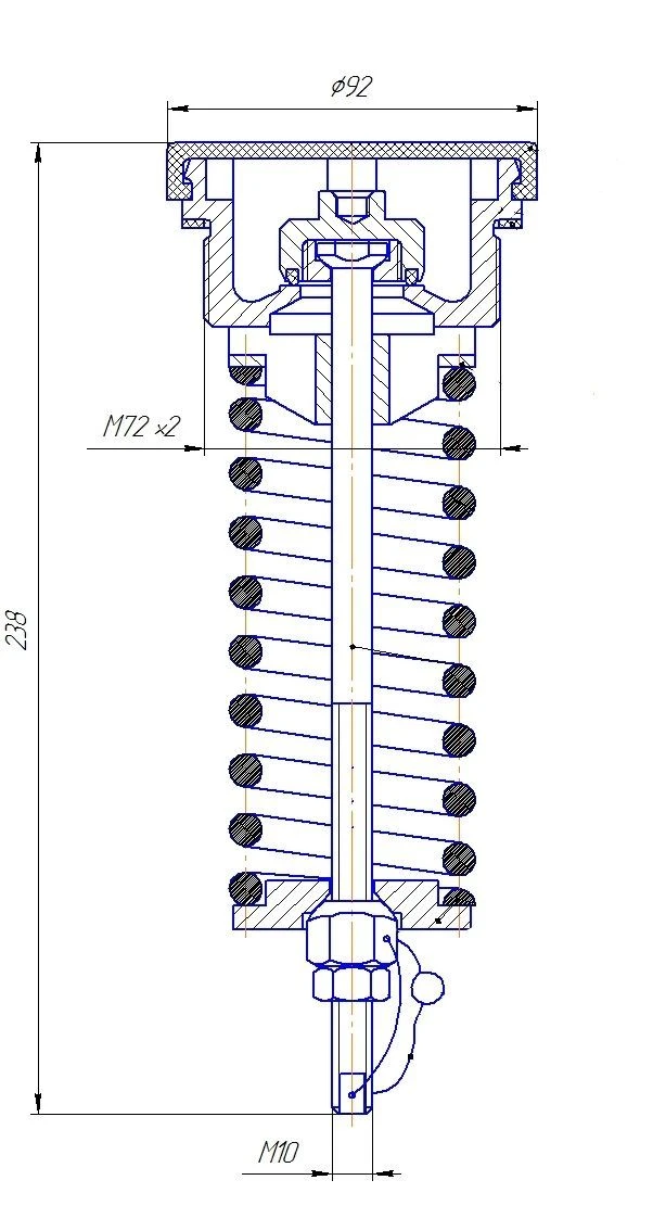 GT7-171325 Safety relief valve Pp16 DN25