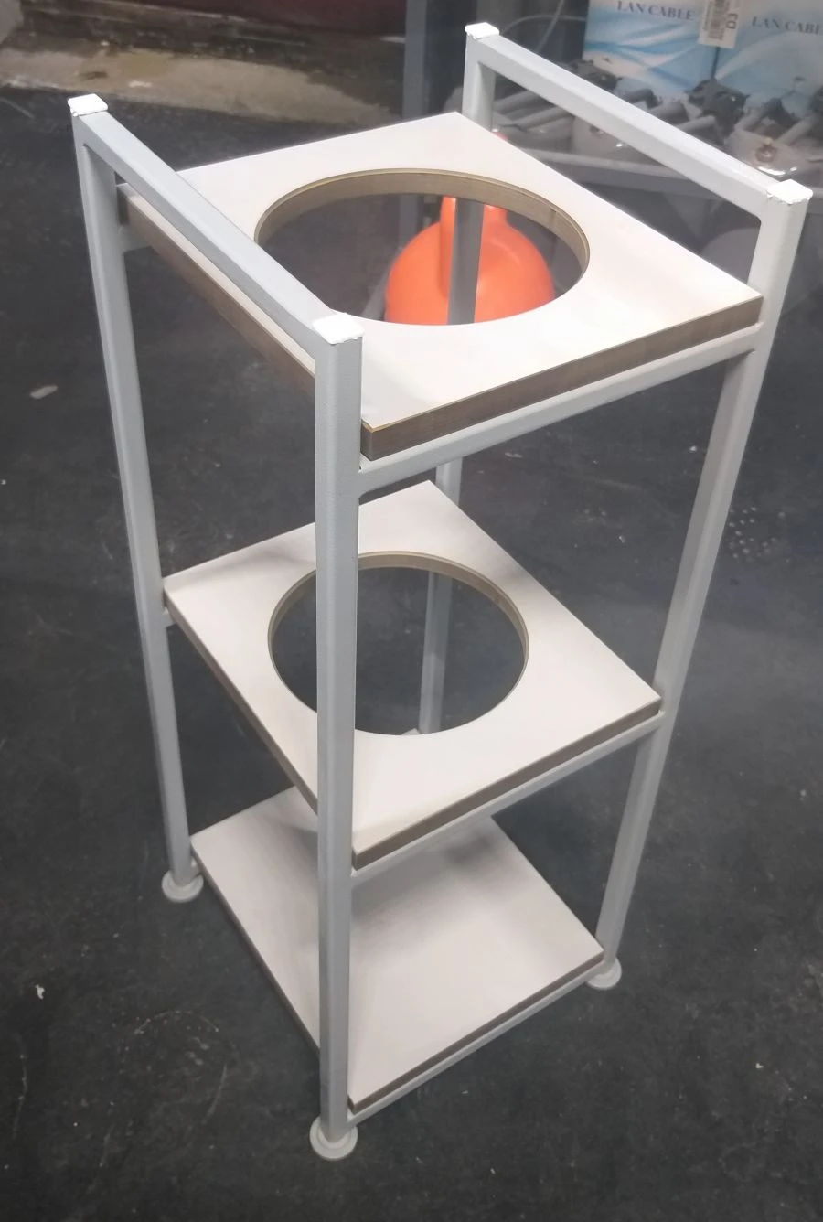 Laboratory furniture: CBC rack