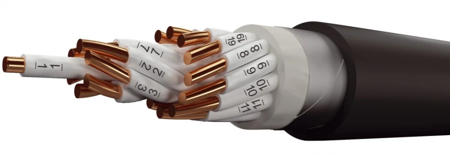 Control cables not spreading combustion, with insulation and sheathing made of polymer compositions, halogen-free KPBPng