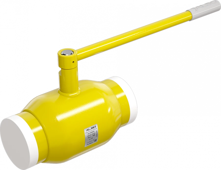 All-welded steel ball valve ALSO series GAS stainless steel welded ball valve DN32 PN40 reduced DN32 PN40