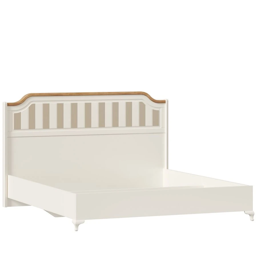 Villagio LD.680030.000 Bed 1800*2000 (Alabaster/Golden Oak)