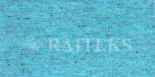 Melange mixed knitted fabric two-strand fouter 80% cotton, 20% polyester