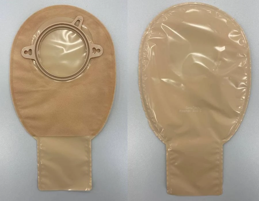 Means of rehabilitation for stoma use: stoma bag undrained, stoma bag drained according to TU 32.50.13-003.