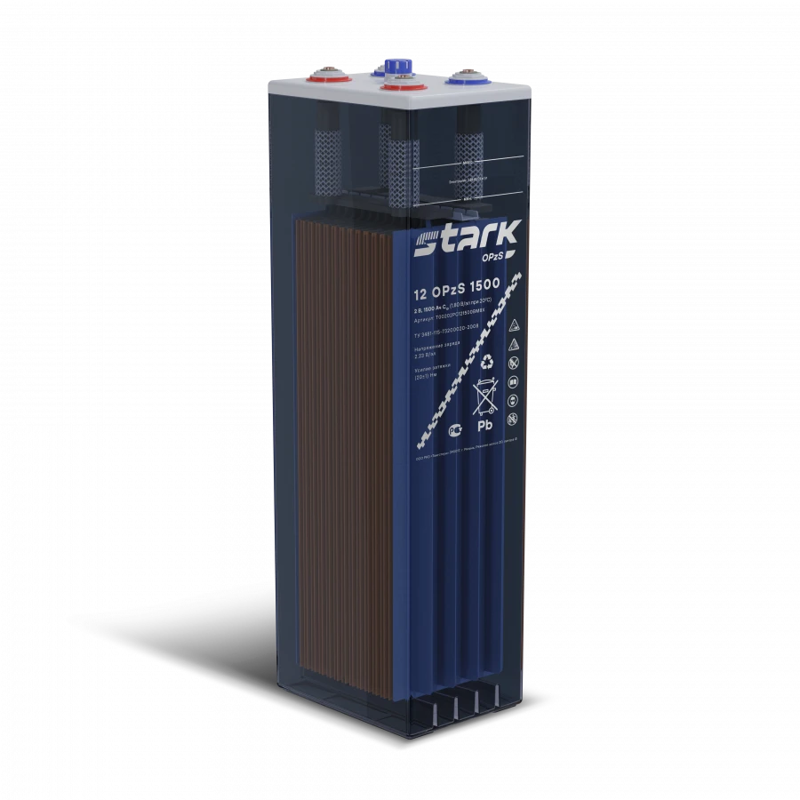 Lead-acid battery STARK 12 OPzS 1500