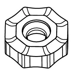 Carbide insert SN03-06-C5M M35P