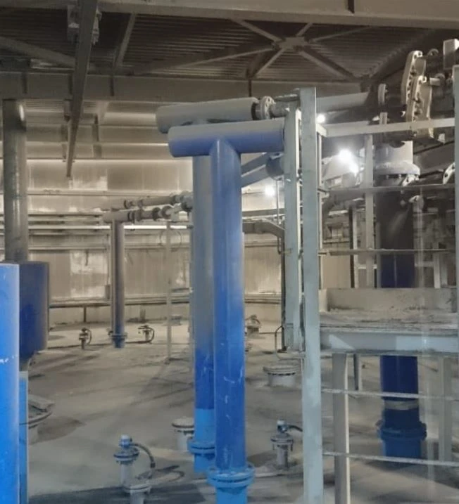 Metal constructions of ash and slag removal system 2212058