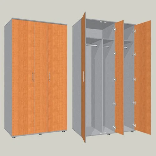 Clothes wardrobe three-door three-section SHGK-5