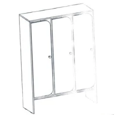 Sectional locker (Trade mark Alliance-S)