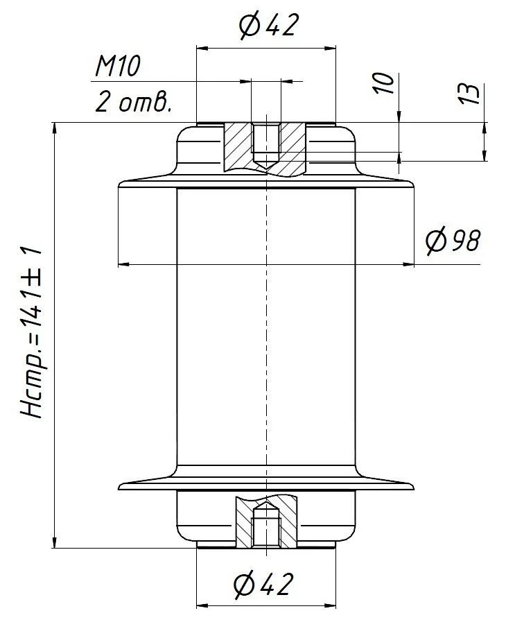 Surge arrester OPN-P-6/7,2/10/550-III UHL1