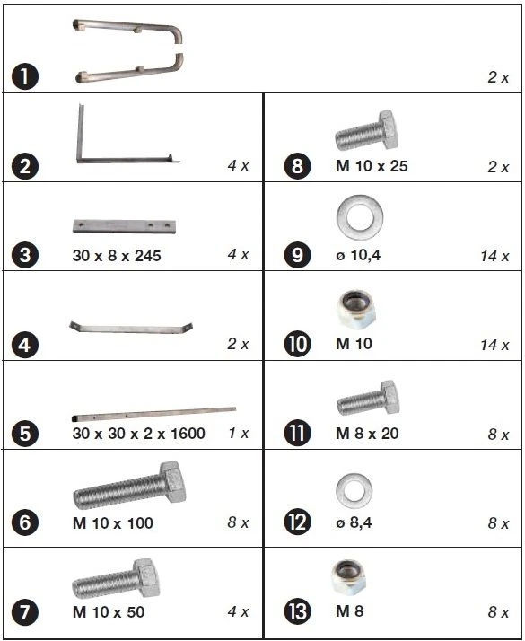Metal sill protection Daily 14- MWB