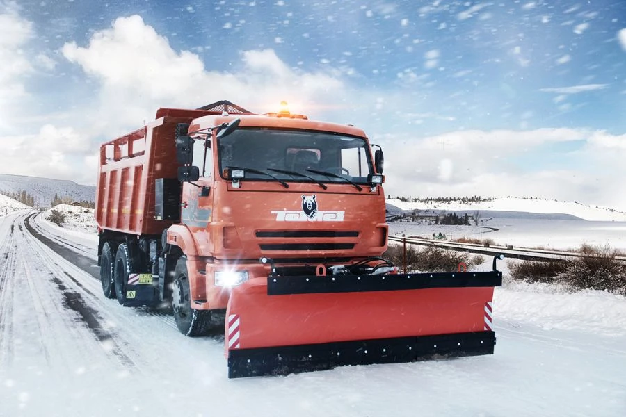 Combined road sweeping machine MKDU-2