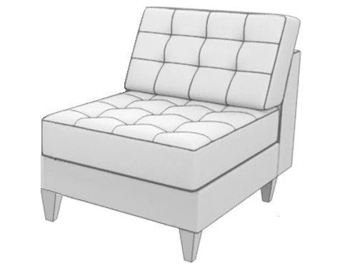 Armchair. Model: Chicago