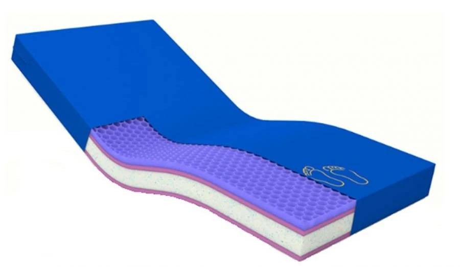 Medical anti-decubitus multilayer mattress MET 4SL