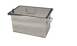 Smokehouse (stainless steel 1,5mm), four-tier TM Kukmara, 450/250/250mm