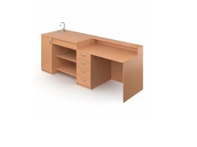 Demonstration table for chemistry classroom, model: DX