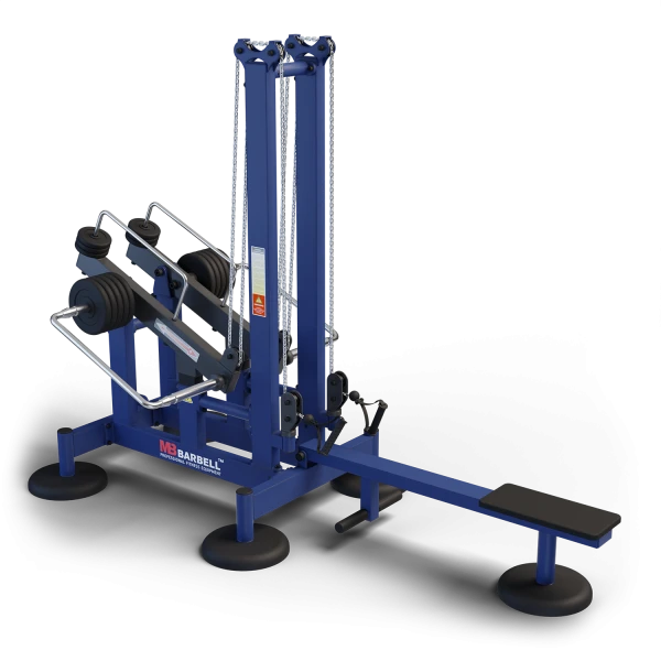 Horizontal traction with variable load